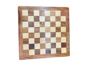 Premium Handmade Wooden Folding Chessboard (Sheesham & Maple)