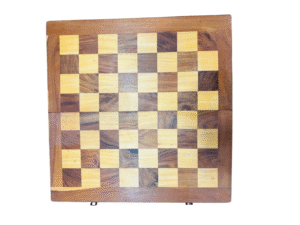 Classic Sheesham Wood Folding Chess Board – 15 Inch (With Internal Storage)