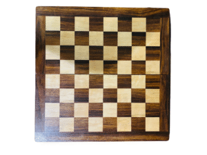 Premium Handmade Wooden Folding Chess Board Box – Sheesham & Maple Finish (Large Size)
