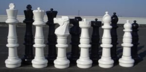 Outdoor park chess set, 90 cm